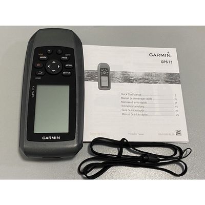 Garmin 73 handle GPS Easy-to- GPS Handheld Navigator with 4 Level Gray LCD Display Type and 50 Navigation Routes