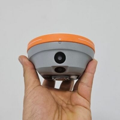 RTK GNSS Receiver with 600 MAh Battery and Integrated QZSS L2C Signal Support Featuring 5th Generation Ultra-IMU for Surveying Construction Agriculture