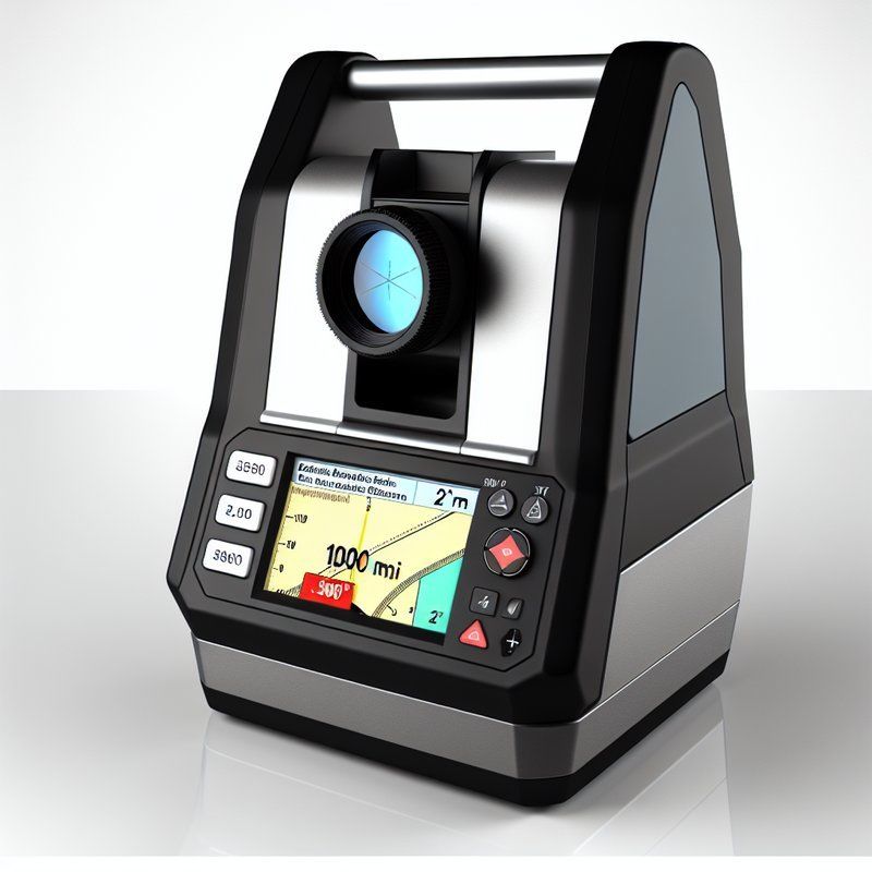 LCD display Topcon total station focal length 23mm providing measurement solutions for land surveying and project layout