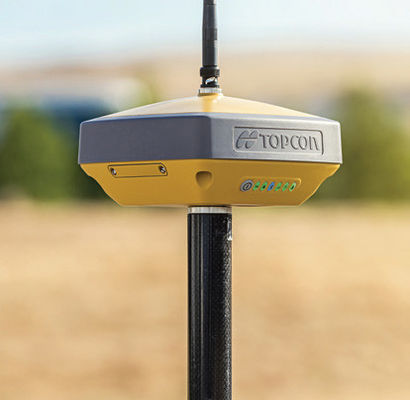 Topcon Hiper VR IRNSS NavIC SPS-L5 ve GPS L1C ile yüksek hassasiyetli statik RTK GNSS alıcısı H 3 mm 0.1 Ppm V 3.5 mm 0.4 Ppm