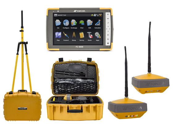 Topcon Hiper VR QZSS L1C Ve GPS L5 Entegre Tam Dalga Çit Antenna TM Teknolojisiyle Uyumlu RTK GNSS Alıcı