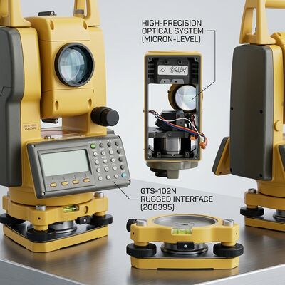 Toplam İstasyon Optik Sistemi Tamiri İç Lens Temizlik Servisi Anket Araçları için Optik Restorasyon